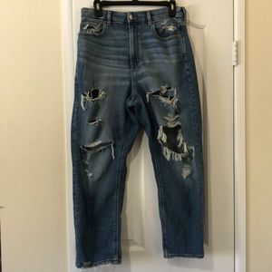 American Eagle “mom” jeans.